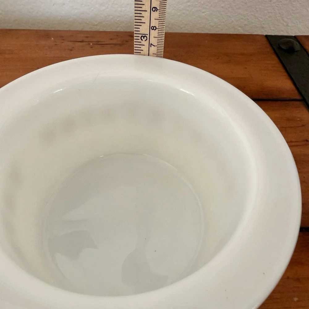 Vintage Pyrex #75 Butterfly Gold Butter Tub Keeper MCM Milk Glass Retro 1970s‎